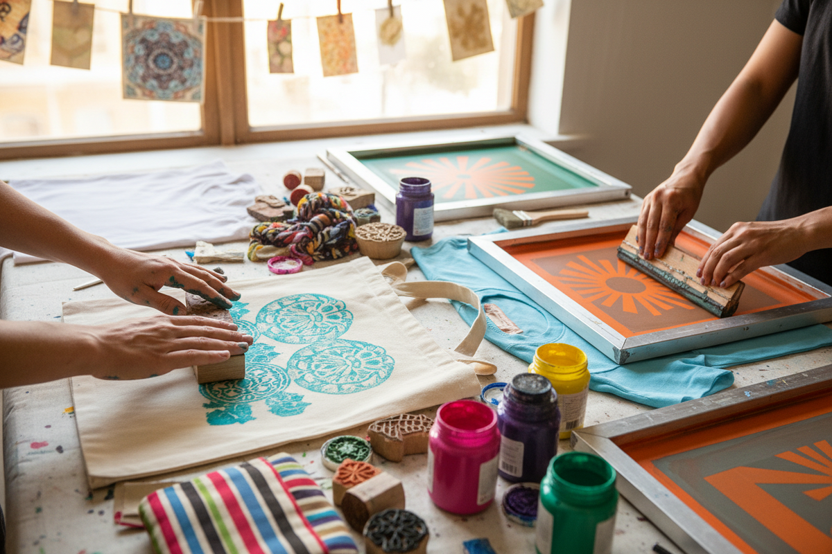 DIY Textildruck Rohlinge