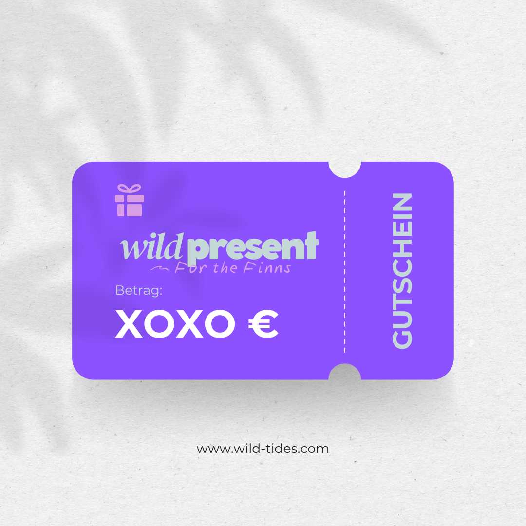 wildpresent - Geschenkgutschein | Wild Tides