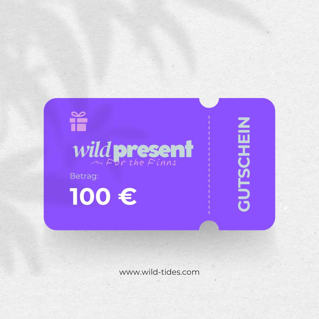 wildpresent - Geschenkgutschein | Wild Tides