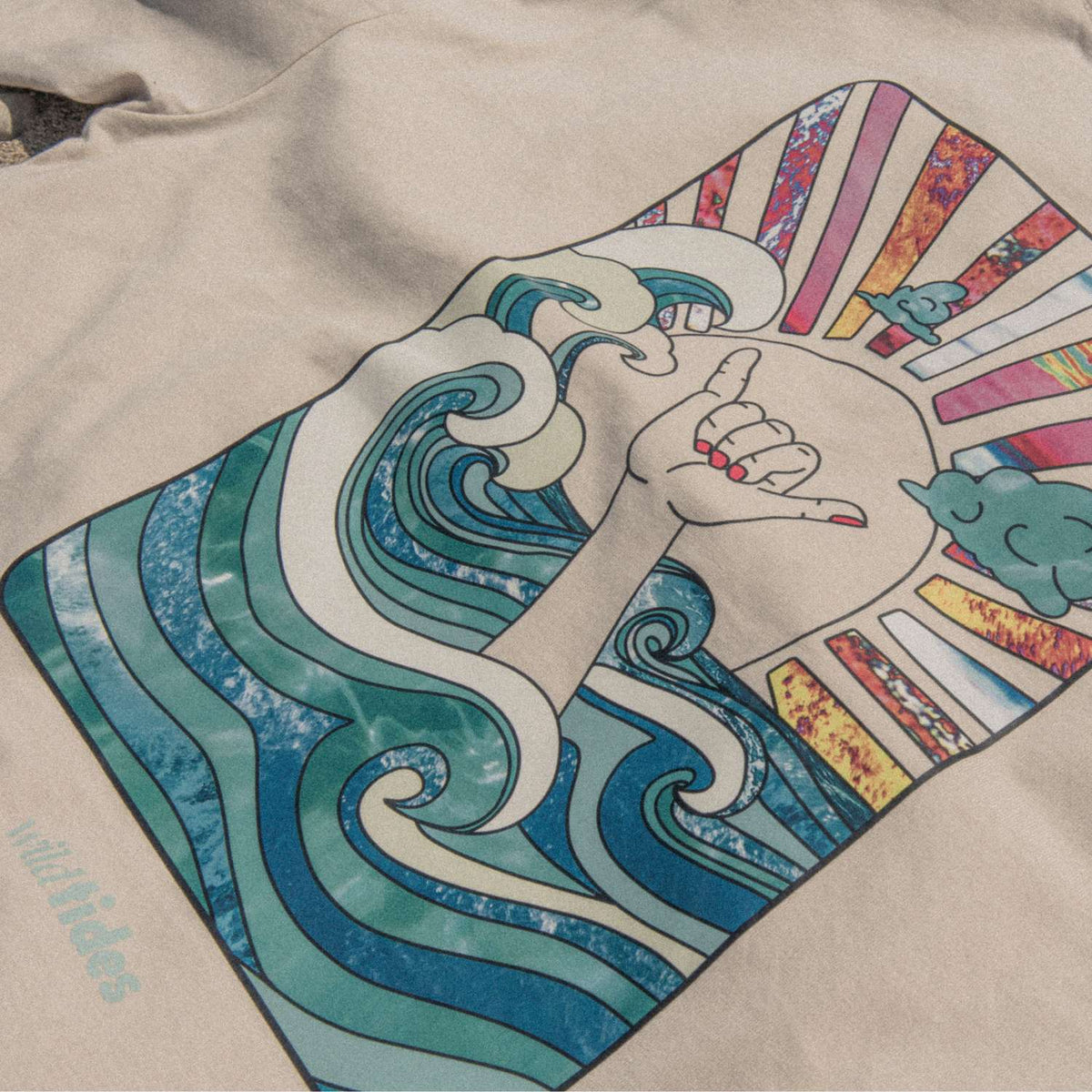 Hang Loose Herren / Unisex T-Shirt | Wild Tides