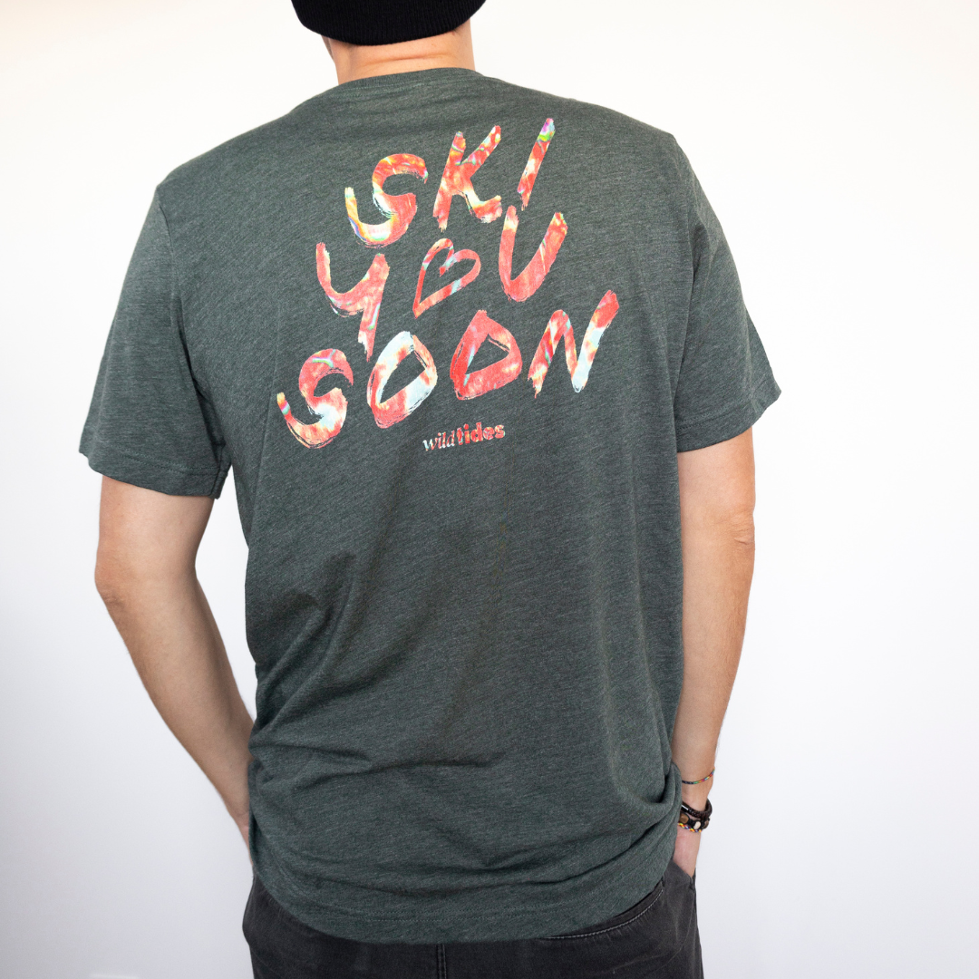 Ski You Soon – Herren T-Shirt für Bergsportler | Wild Tides