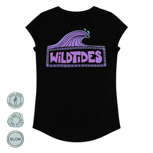 Retrowave Damen T-Shirt | wildtides