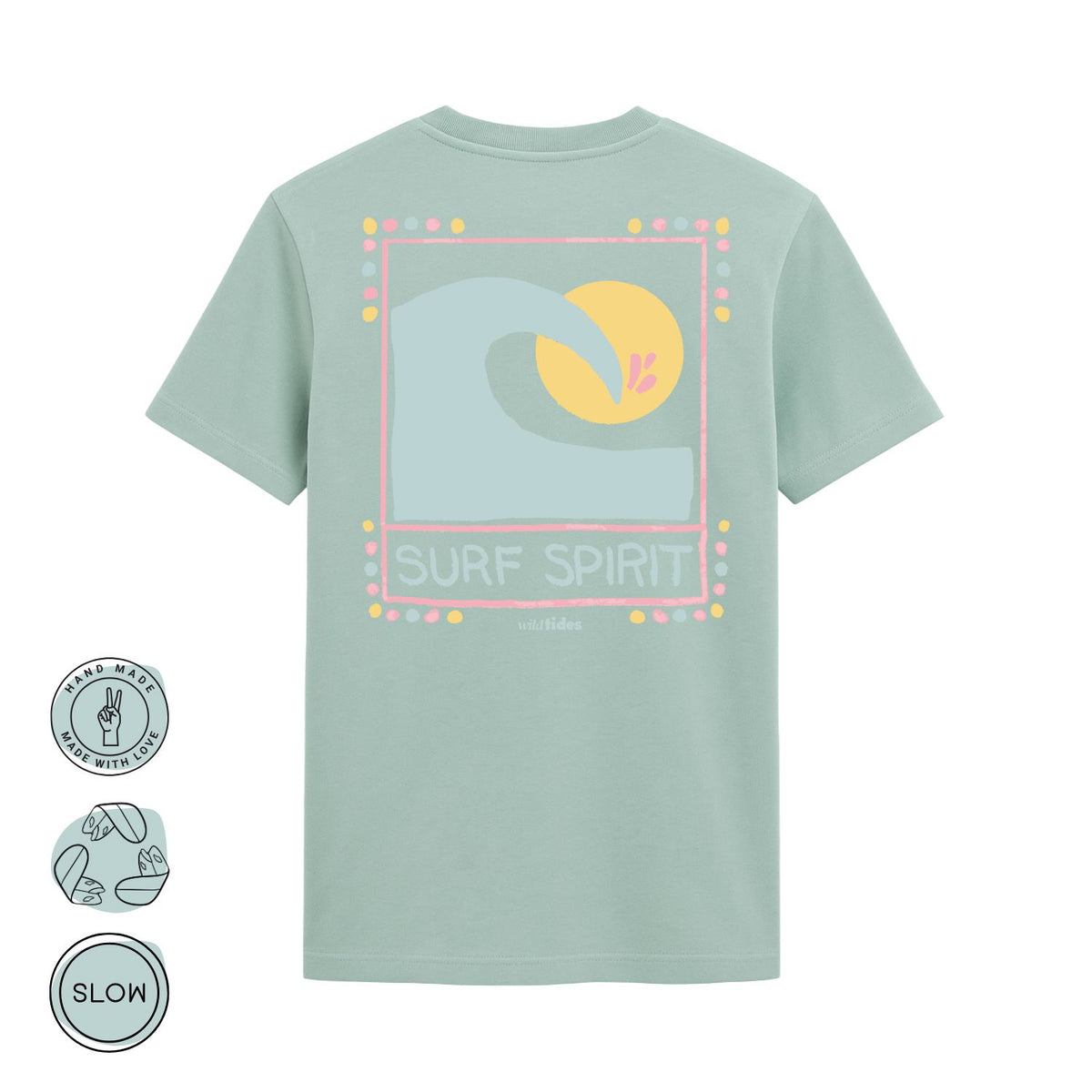 Surf Spirit Herren / Unisex T-Shirt | Wild Tides