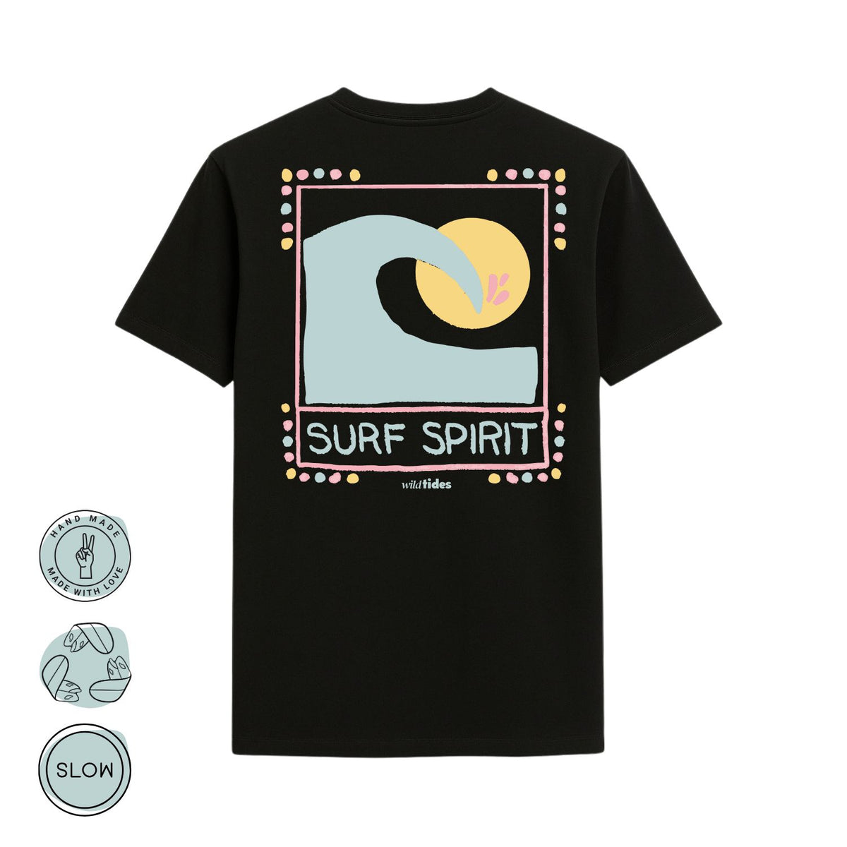 Surf Spirit Herren / Unisex T-Shirt | Wild Tides