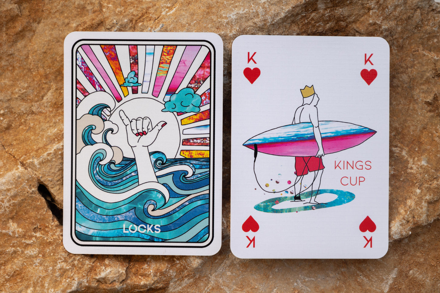 SURF CUP Poker cards